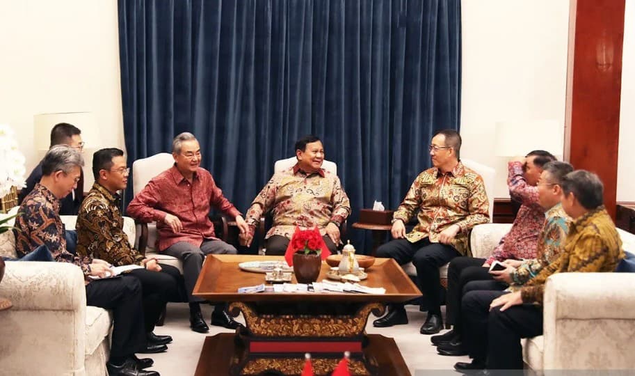 Prabowo Bertemu Wang Yi dan Dong Jun, Indonesia-China Sepakat Perkuat Kerja Sama Strategis