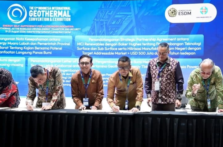 PLN Indonesia Power dan PGE Kembangkan Proyek Panas Bumi 45 MW untuk Perkuat Energi Bersih