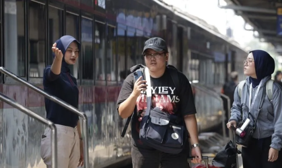 Libur Maulid Nabi Dongkrak Mobilitas, 38.842 Penumpang Kereta Berangkat dari Jakarta