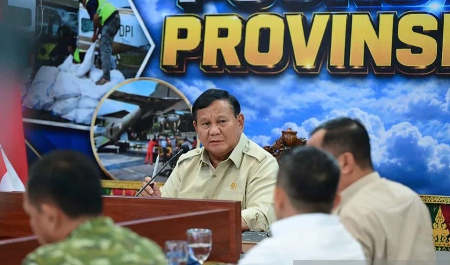 Prabowo Perintahkan Sumur Bor Dibangun di 306 Hotspot Riau untuk Cegah Karhutla Meluas