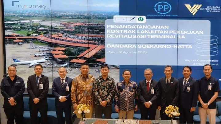 PTPP Raih Kontrak Rp1,19 Triliun untuk Revitalisasi Terminal 1A Bandara Soekarno-Hatta