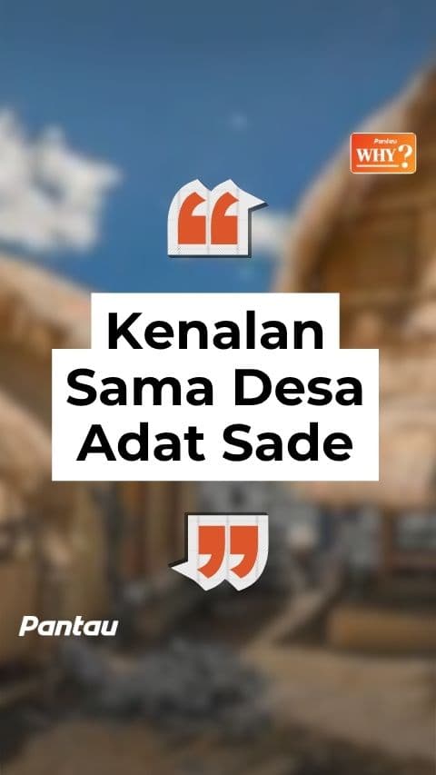 KENALAN SAMA DESA ADAT SADE