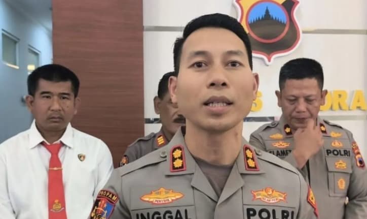 Polres Blora Menahan Tiga Tersangka Pengeroyokan Dua Polisi saat Mengamankan Karnaval HUT RI