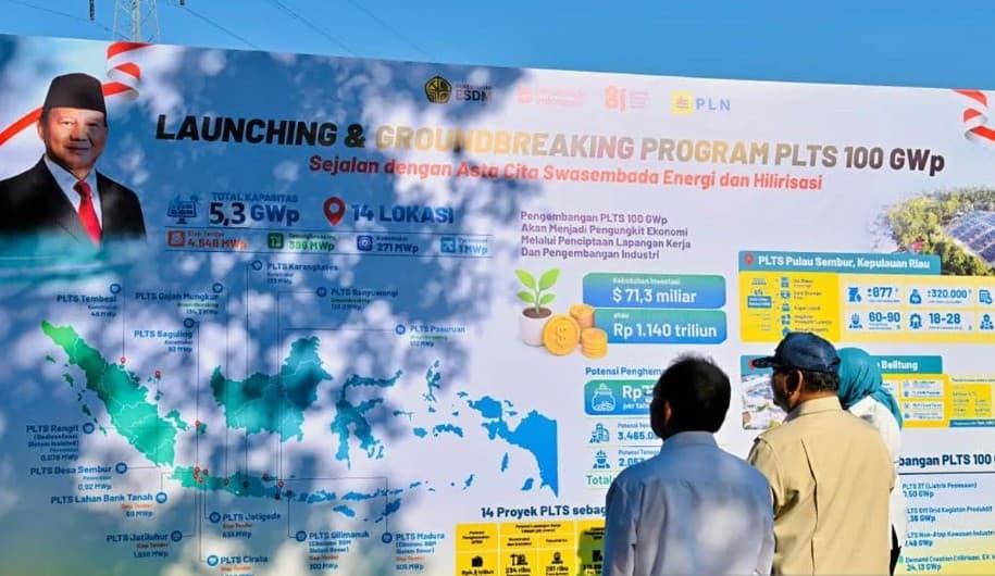 Prabowo Targetkan PLTS 100 GW Rampung Tiga Tahun untuk Perkuat Kemandirian Energi Indonesia