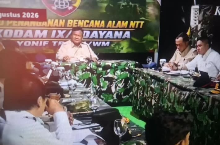 Prabowo Tinjau Korban Gempa Flores di Nagekeo, BNPB Catat 103 Orang Meninggal Dunia