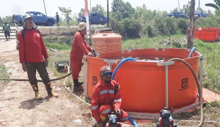 Kemenhut Mengandalkan Sumur Bor untuk Atasi Karhutla saat Kemarau Panjang Melanda Kalimantan