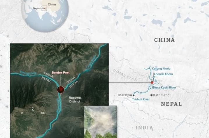 Kemlu Memastikan Tak Ada WNI Terdampak Banjir Bandang Dahsyat di Perbatasan China-Nepal