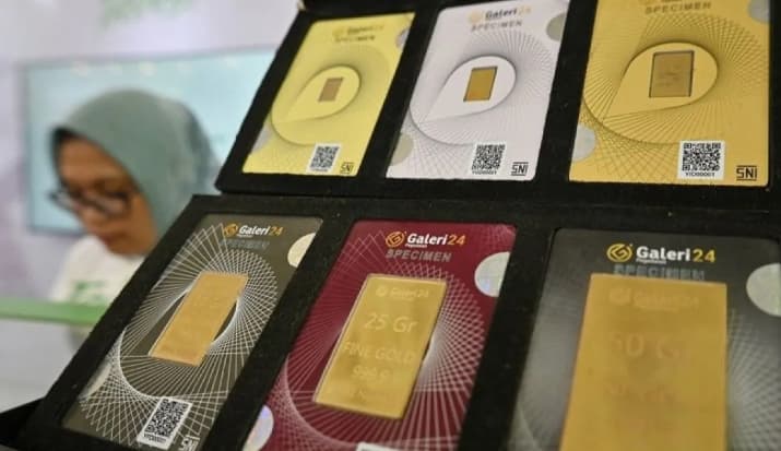 Harga Emas Antam Turun Rp27.000, Kini Dibanderol Rp2,723 Juta per Gram