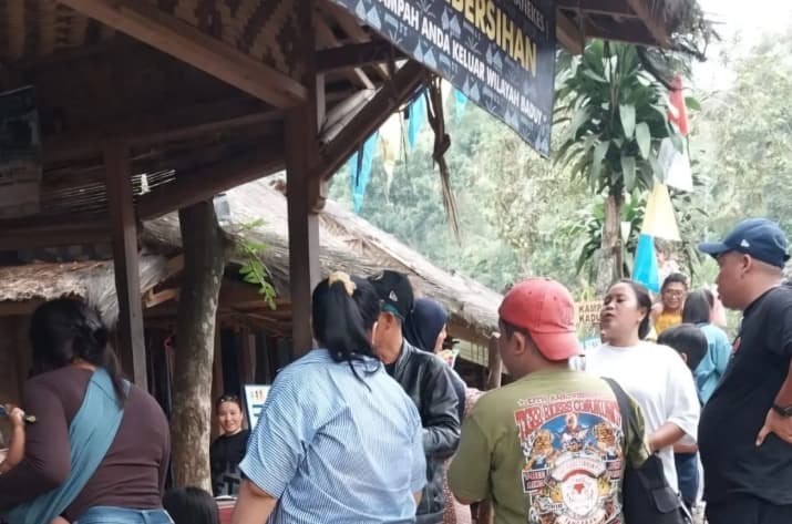 Ribuan Wisatawan Padati Permukiman Badui untuk Berburu Durian saat Musim Panen