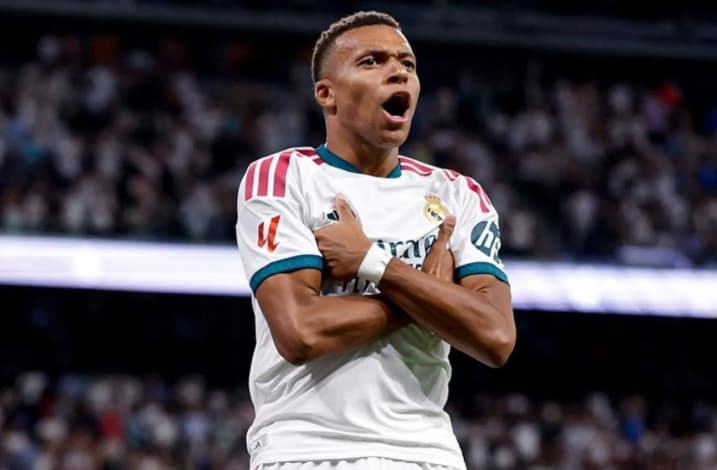 Kylian Mbappe Cetak Hattrick, Real Madrid Hantam Real Sociedad 4-1 dan Puncaki LaLiga