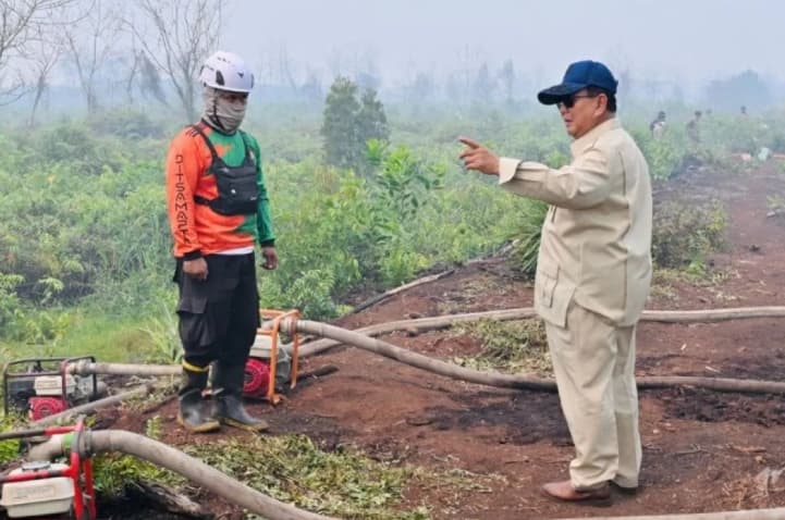 BKPRMI Mengapresiasi Prabowo yang Turun Langsung Tangani Karhutla dan Gempa NTT