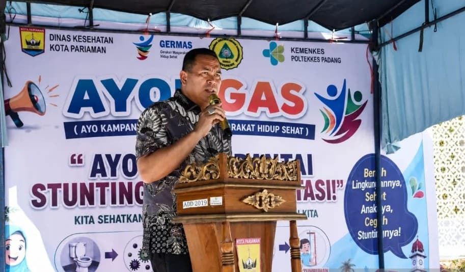 Pemkot Pariaman Bentuk Kampung Sanitasi untuk Perkuat Hidup Sehat dan Putus Rantai Stunting