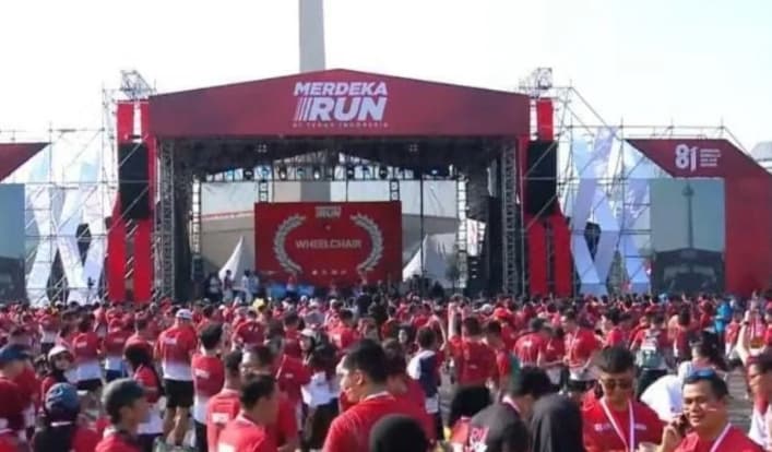 Merdeka Run 2026 Berlangsung Kondusif, 1.897 Personel Gabungan Mengawal Jalannya Acara