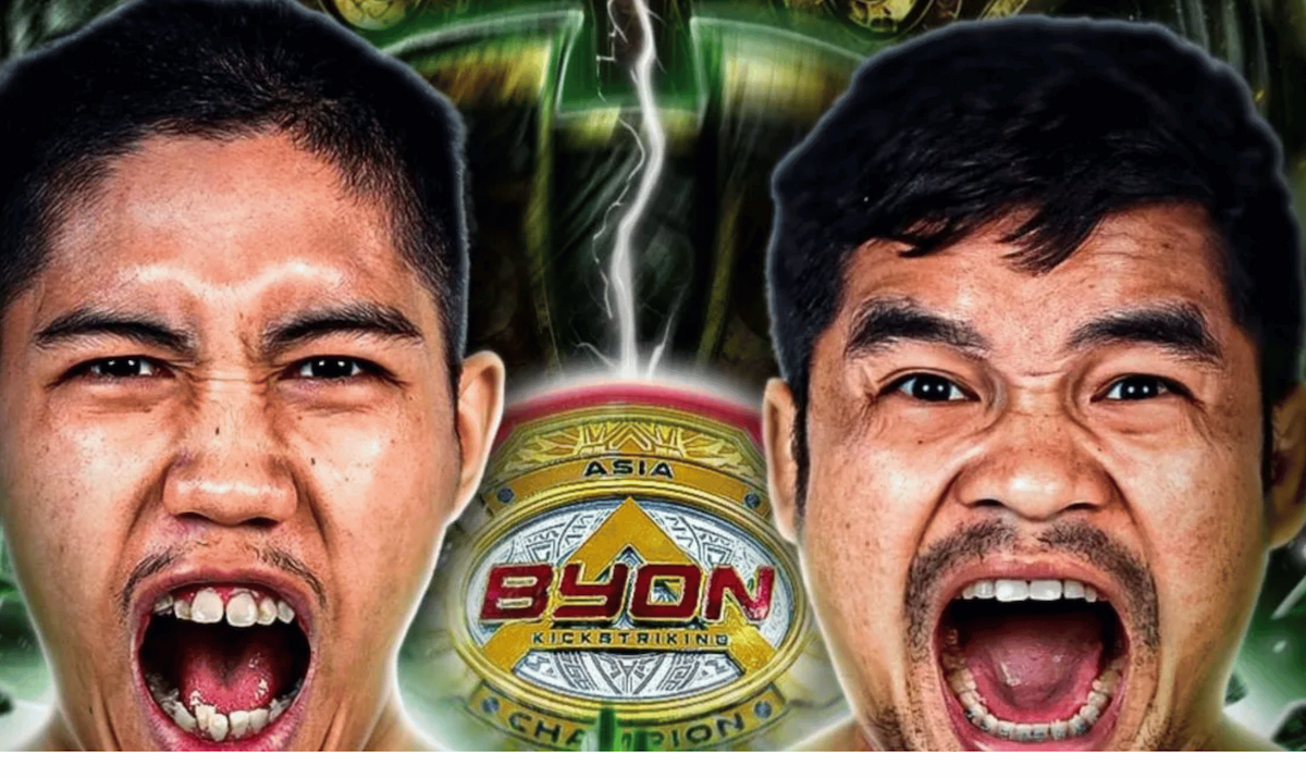 Ammarul Shafiq Tumbangkan Jeka Saragih dalam 50 Detik dan Rebut Sabuk BYON Kickstriking Asia