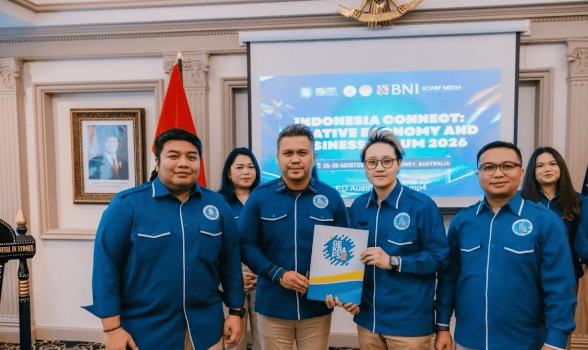 GEKRAFS Australia Resmi Dilantik untuk Perluas Akses Pelaku Ekonomi Kreatif Indonesia ke Pasar Global