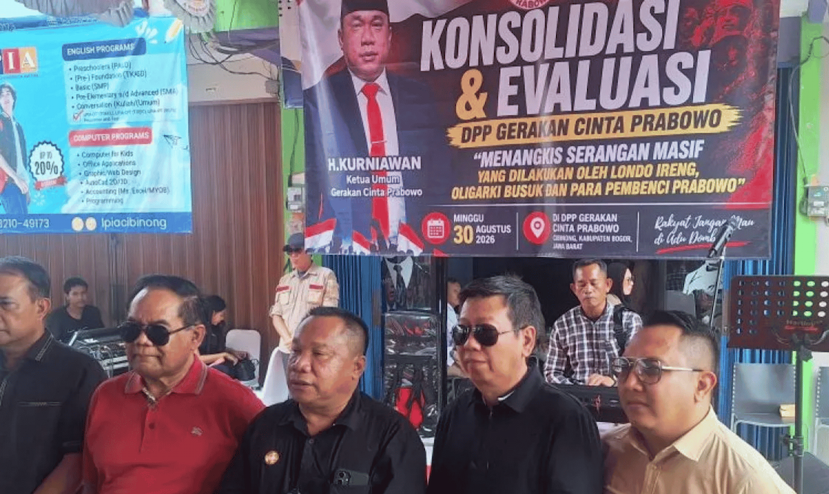 Relawan Gerakan Cinta Prabowo Konsolidasi untuk Kawal Program Pemerintahan hingga 2029
