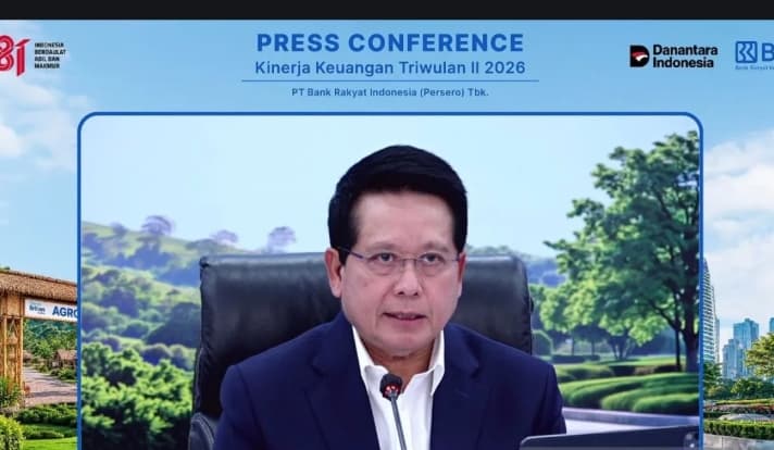 Laba Bersih BRI Tumbuh 17,5 Persen Menjadi Rp31,2 Triliun hingga Triwulan II 2026