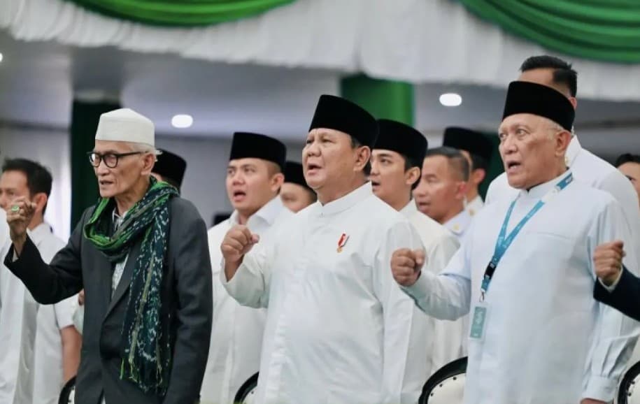 Prabowo Resmi Menutup Muktamar Ke-35 NU dan Mengucapkan Selamat kepada Pimpinan Baru PBNU