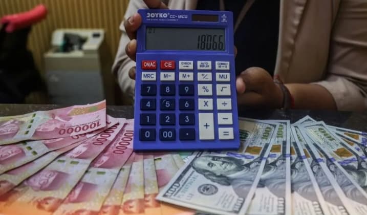 Rupiah Melemah ke Rp17.750 per Dolar AS setelah Pernyataan Hawkish Kepala The Fed