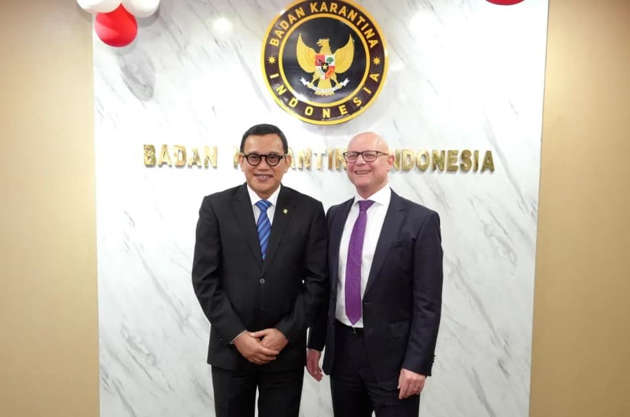 Barantin dan Selandia Baru Perkuat Biosekuriti sekaligus Buka Akses Pasar Komoditas Indonesia