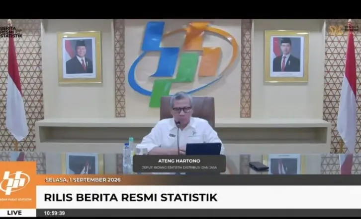 BPS Mencatat Inflasi Tahunan Indonesia Mencapai 3,19 Persen pada Agustus 2026