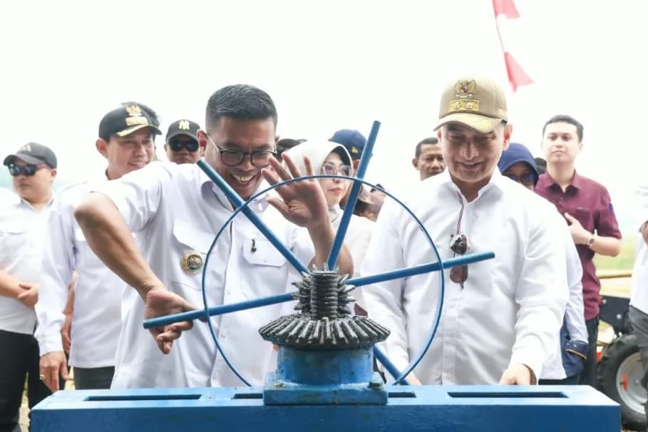 Pemprov Banten Resmikan Tujuh Daerah Irigasi untuk Memperkuat Ketahanan Pangan