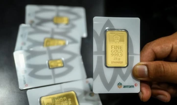 Harga Emas Antam Anjlok Rp40.000, Kini Dibanderol Rp2,624 Juta per Gram