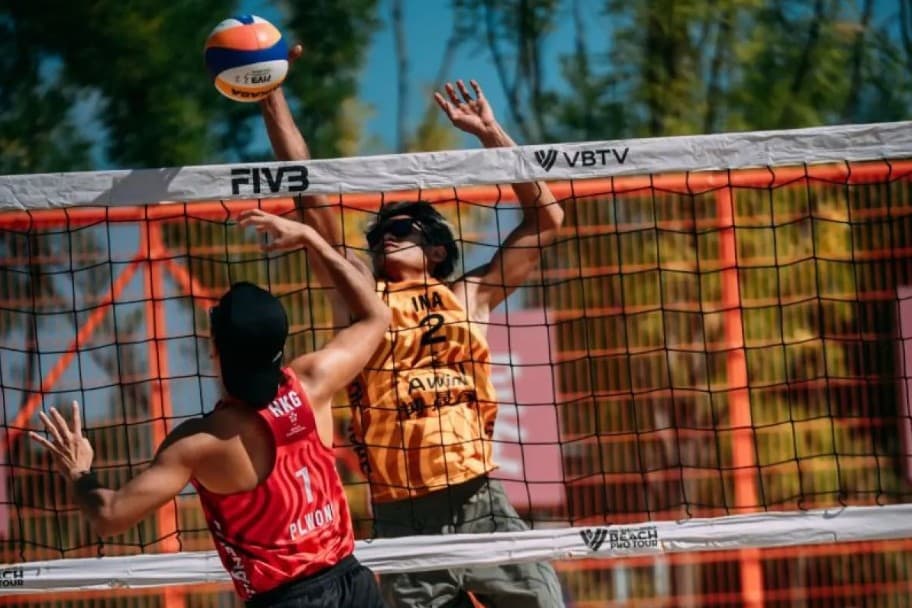 Bintang/Sofyan Sapu Bersih Fase Pul dan Bawa Indonesia ke 16 Besar AVC Beach Continental 2026