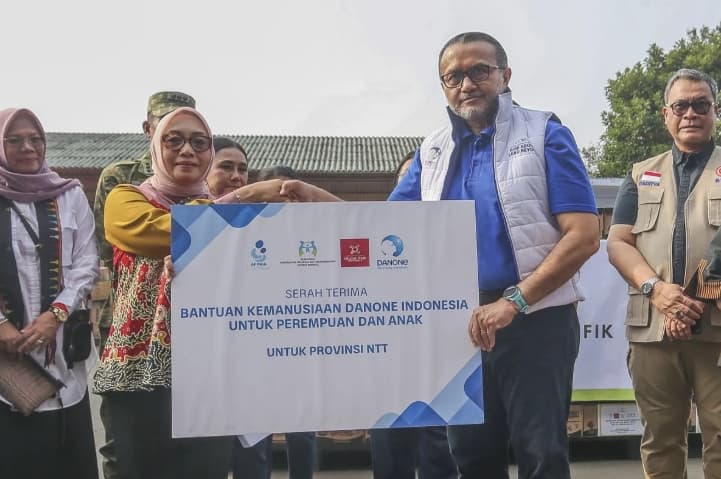 Kemen PPPA dan Danone Perkuat Pemulihan Gizi serta Trauma Anak Terdampak Gempa NTT
