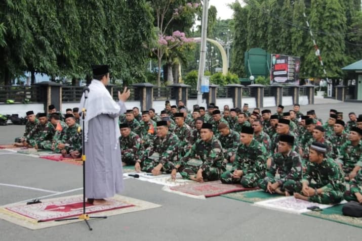 Kodim Banda Aceh Gelar Shalat Istisqa untuk Memohon Hujan di Tengah Kemarau Panjang