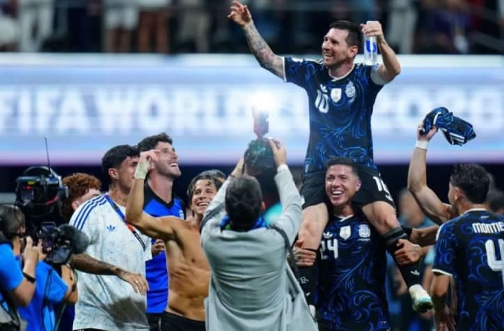 AFA Hentikan Laga Liga Argentina pada Menit Ke-10 untuk Hormati Lionel Messi