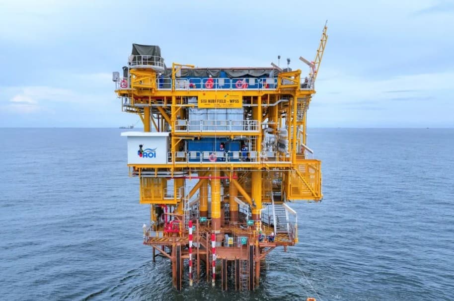 PHM Rampungkan Proyek SNB AOI 1-3-5, Platform WPN-5 Mulai Produksi Gas 6,12 MMSCFD