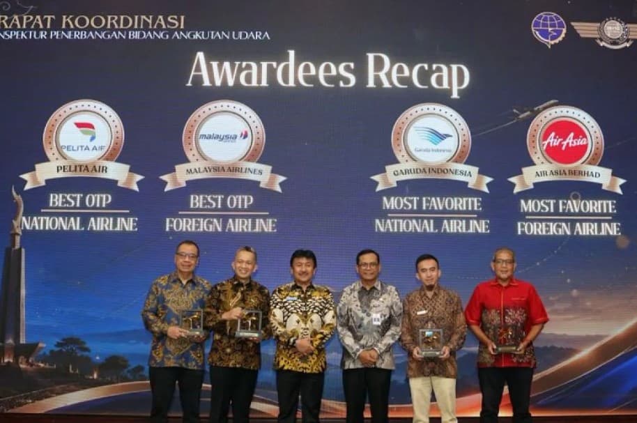 Pelita Air Kembali Raih Penghargaan Ketepatan Waktu Terbaik 2026, Digitalisasi OnTimeX Perkuat Operasional