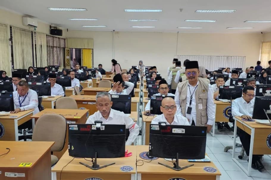 Kemenhaj Gandeng BKN Seleksi Calon Petugas Haji 2027, Sebanyak 1.344 Peserta Ikuti CAT di 35 Lokasi