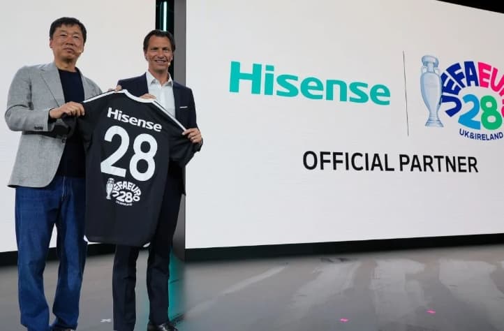 Hisense Perpanjang Kemitraan dengan UEFA dan Resmi Menjadi Sponsor UEFA EURO 2028