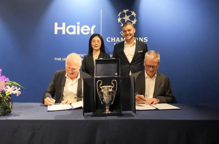Haier Gandeng UEFA Champions League, Kemitraan Global Berlangsung Empat Tahun Mulai Musim 2027/2028