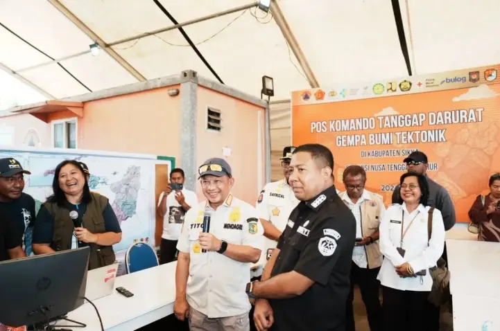 Mendagri Minta Kepala Daerah NTT Segera Gunakan Bantuan Presiden Rp200 Miliar untuk Pascagempa