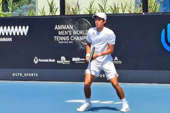Nathan Barki Tantang Kai-i Wang pada Babak Pertama Turnamen ITF M15 di Bali