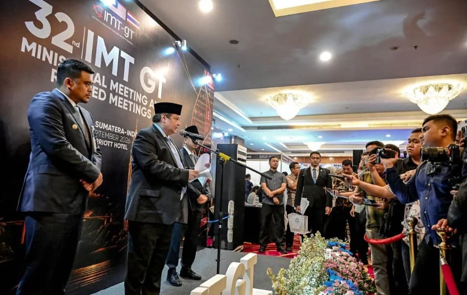 IMT-GT Dorong Percepatan Proyek Strategis, Airlangga Pacu Penguatan KEK di Sumatera Utara