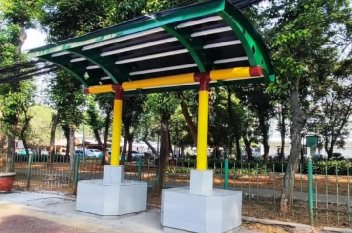 Halte Taman Melawai Diperbaiki, Fasilitas Penumpang Dibuat Lebih Aman dan Nyaman