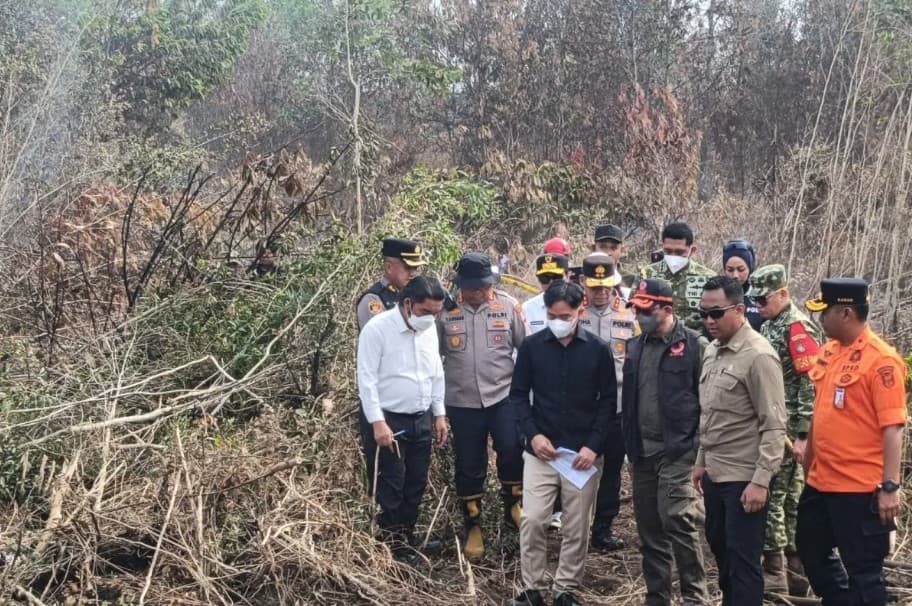 Gibran Tinjau Karhutla di Tiga Provinsi Kalimantan, Pastikan Pemadaman dan Pelayanan Warga Berjalan Bersamaan