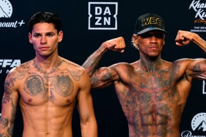 Ryan Garcia dan Conor Benn Lolos Timbang Badan, Duel Perebutan Sabuk WBC Siap Digelar
