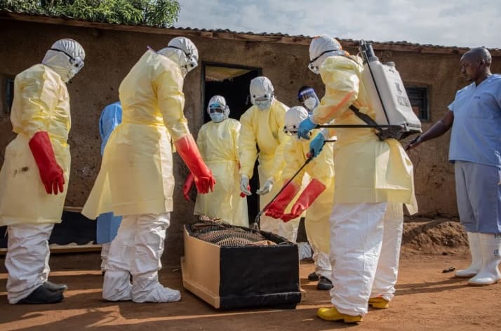 Kasus Ebola di RD Kongo Tembus 7.022, Hampir 3.400 Orang Meninggal Dunia