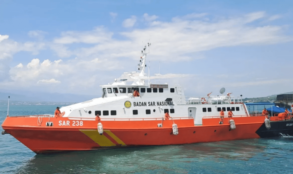 Kansar Palu Siagakan KN SAR Baladewa 238 untuk Perkuat Pencarian Kapal Virgo Transport 8