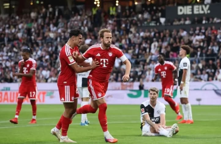 Harry Kane Cetak Gol Penentu, Bayern Muenchen Tundukkan Elversberg 2-1 di Bundesliga