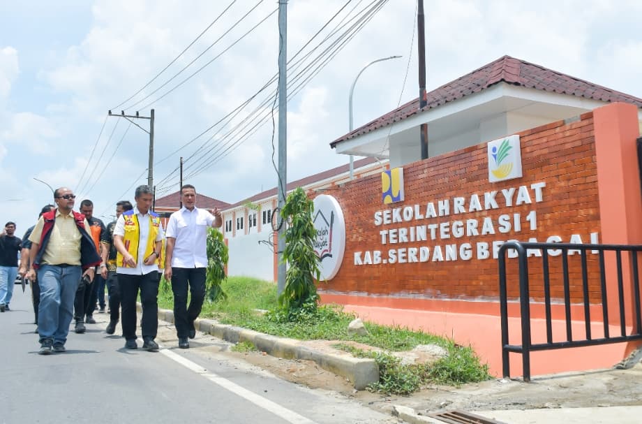 DPR Tinjau Sekolah Rakyat Serdang Bedagai, Ijeck Sebut Program Pendidikan Beri Harapan Baru