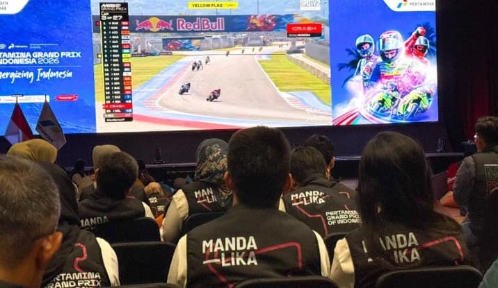 Pertamina Gandeng Komunitas Motor dan Ojol Nobar MotoGP San Marino Jelang Balapan Mandalika 2026