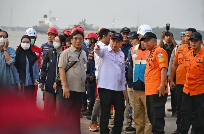 Menhub Dudy Prioritaskan Pencarian Korban KMP Virgo Transport 8, KNKT Selidiki Penyebab Kecelakaan