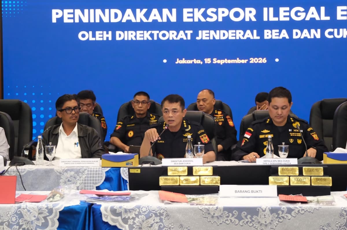 Bea Cukai Gagalkan Pengeluaran 29 Kilogram Emas Senilai Rp73 Miliar di Empat Bandara Internasional