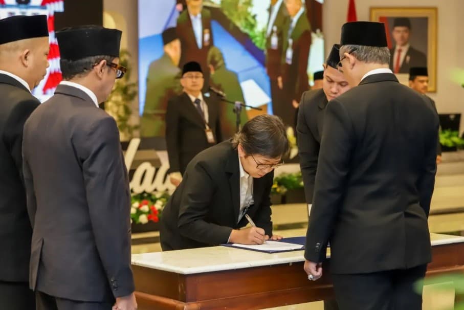 BPKP Melantik Sejumlah Pejabat, Aris Santosa Tekankan Integritas dan Penguatan Pengawasan